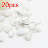 Diy Earrings Accessories Plated Thick 14k Real Gold Floral Ball Spring Ear Hook