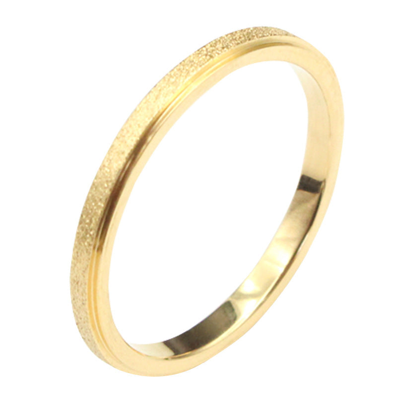 14k Gold Plated plain ring ring