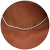 Light Luxury All-match Necklace 14K Gold-plated Rhinestone Butterfly Pendant