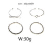 Modyle   Gold Color Crystal Wedding Bracelets Set CZ Stone Heart Bracelets Bangles For Woman
