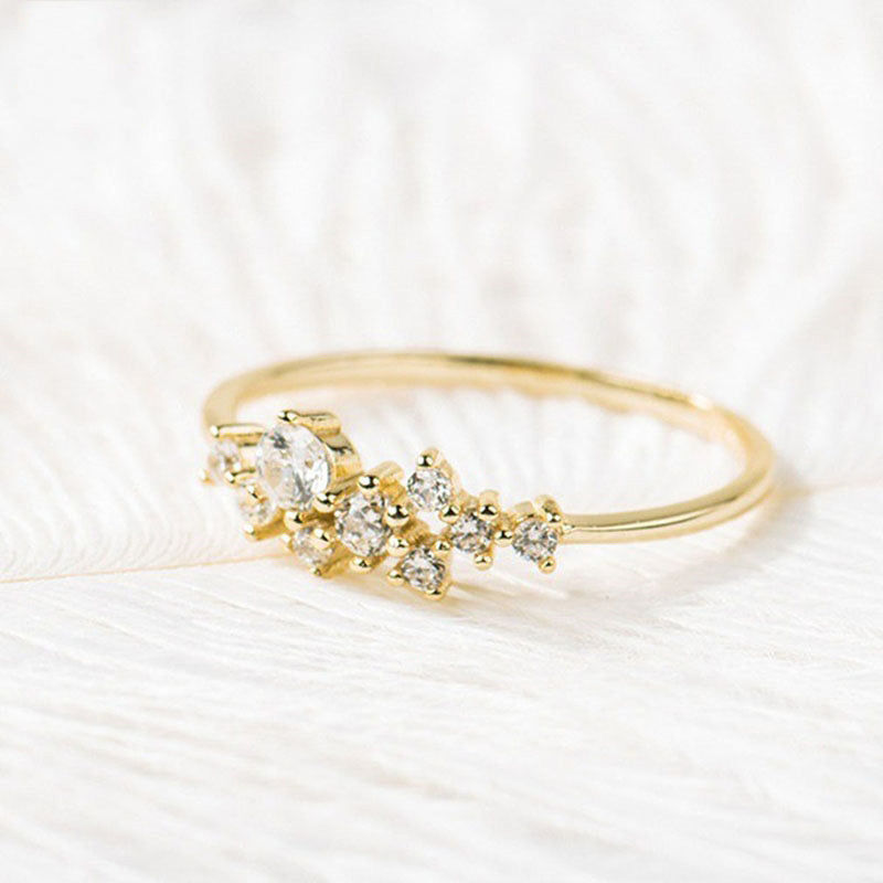 14k Yellow Gold Korean Ring
