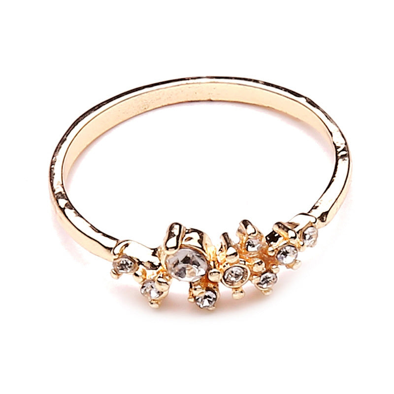 14k Yellow Gold Korean Ring