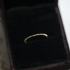 925 Sterling Silver Plated 14K Gold Style Very Simple Basic Style Stacked Ring