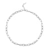 14K Gold & Silver Plated Chain Necklace For Women Dainty Layered Beaded Wave Box Chain & Chunky Square Link Choker.