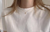 S925 Silver Plating 14K Gold Lock Head Necklace