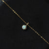 Opal DIYS925 Silver Plating 14K Gold Pendant