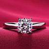 14k Rose Gold Plated Engagement Ring Jewelry
