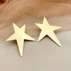 Stainless Steel 14K Gold Plated XINGX Earrings
