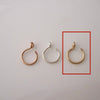 Non-piercing Nose Ring Plated 14K Gold Nose Stud