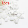 Diy Earrings Accessories Plated Thick 14k Real Gold Floral Ball Spring Ear Hook
